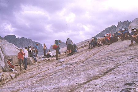 Cirque Pass - Kings Canyon National Park 25 Aug 1970