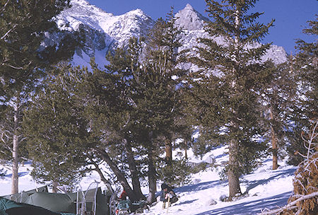 Camp at Gilbert Lake - Kearsarge Pass 1967 Camp at Gilbert Lake - Kearsarge Pass 1967
