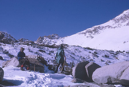 Looking toward Kearsarge Pass - Kearsarge Pass 1967