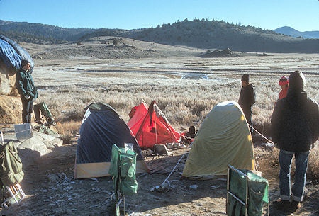 Camp on South Fork Kern River