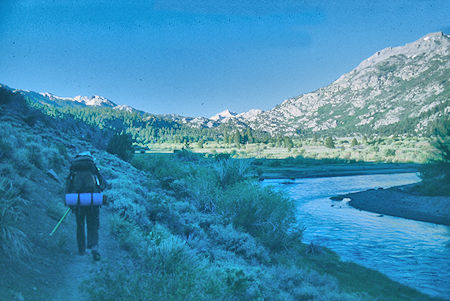 Leavitt Meadow, Walker River, Gil Beilke - Hoover Wilderness 1991 Leavitt Meadow, Walker River, Gil Beilke - Hoover Wilderness 1991