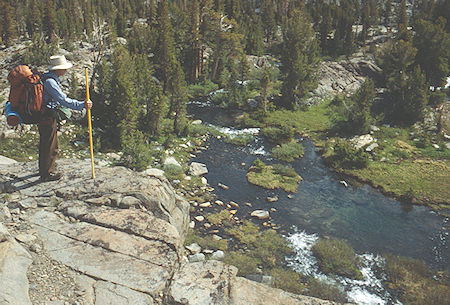 Below Lake Helen, Gil Beilke - Hoover Wilderness 1991 Below Lake Helen, Gil Beilke - Hoover Wilderness 1991