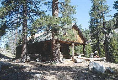 Cabin/Ranger Station at Upper Piute Meadow - Hoover Wilderness 1992 Cabin/Ranger Station at Upper Piute Meadow - Hoover Wilderness 1992