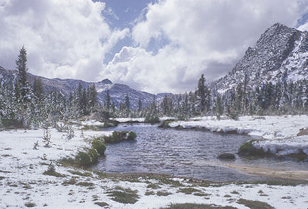 Kerrick Canyon in the snow - Yosemite National Park - 01 Sep 1964