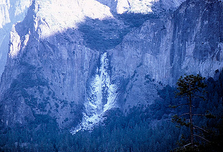 Bridalveil Falls from Wawona Tunnel - Yosemite National Park 03 Jan 1970 Bridalveil Falls from Wawona Tunnel - Yosemite National Park 03 Jan 1970
