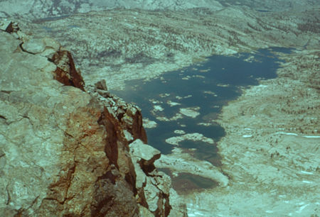Thousand Island Lake from Banner Peak
