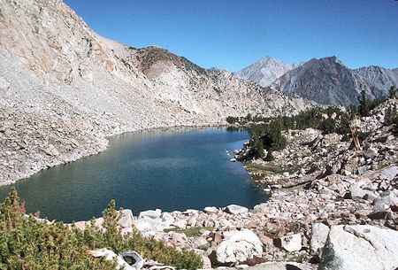 One of the Gable Lakes - John Muir Wilderness 10 Jul 1977