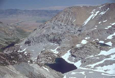 Horton Lakes from top of Four Gables - 1982