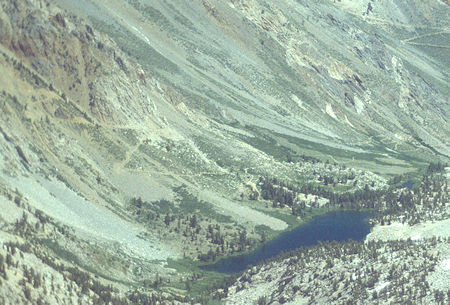 Horton Lake from top of Four Gables - 1982