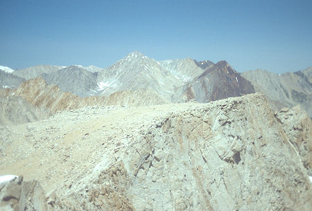 The 'other' Four Gables peak from top of Four Gables - 1982