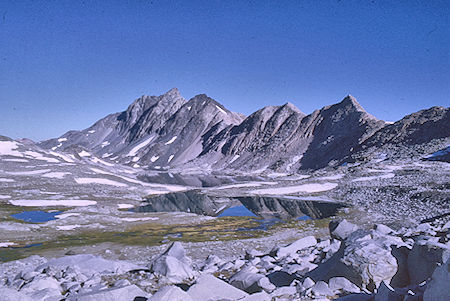 Davis Lakes, Mt. McGee - Kings Canyon National Park 20 Aug 1969