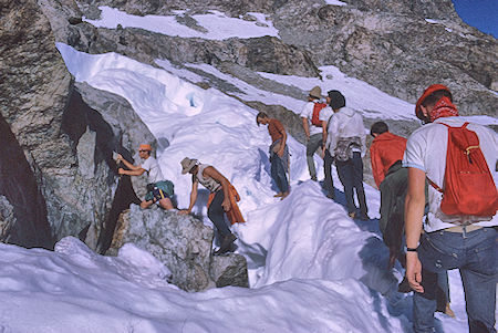 Climbing Mt. Goddard - Kings Canyon National Park 20 Aug 1969