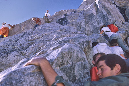 Climbing Mt. Goddard - Kings Canyon National Park 20 Aug 1969