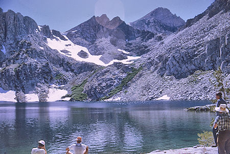 Amphitheatre Lake, Cataract Creek Pass - Kings Canyon National Park 26 Aug 1969