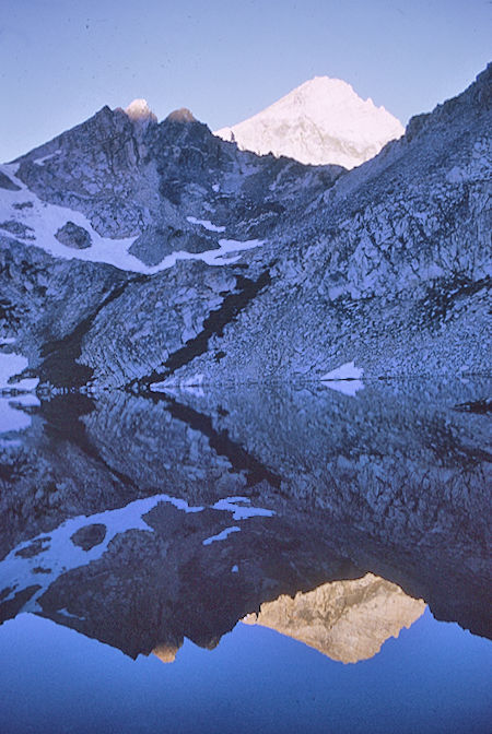 Sunrise at Amphitheatre Lake - Kings Canyon National Park 27 Aug 1969