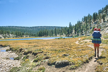 Upper Rock Creek Lake - Sequoia National Park 24 Aug 1981