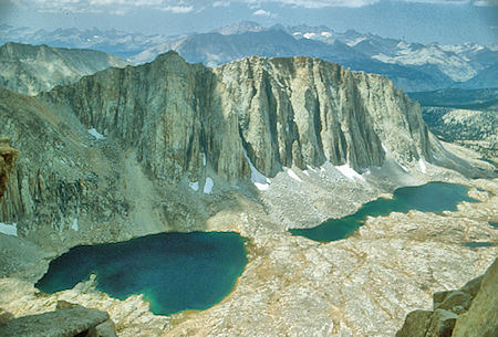 Mount Hitchcock and Lakes - Sequoia National Park 26 Aug 1981