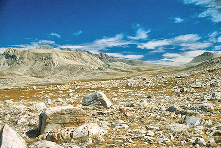 Diamond Mesa, Shepherd Pass - Sequia National Park 29 Aug 1981