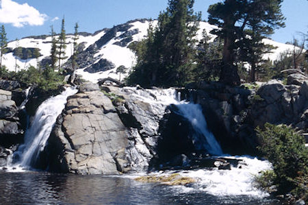 Cascade Creek below Lake Harriet - Hoover Wilderness 1995 Cascade Creek below Lake Harriet - Hoover Wilderness 1995