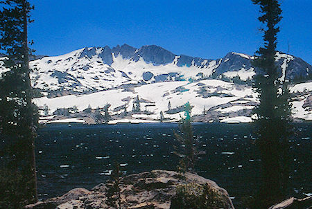 Forsyth Peak over Bonnie Lake - Hoover Wilderness 1995 Forsyth Peak over Bonnie Lake - Hoover Wilderness 1995