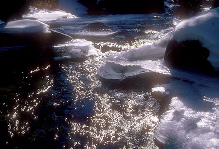 Bridalveil Creek - Yosemite National Park - 02 Jan 1970