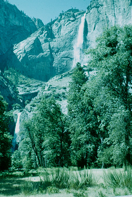 Yosemite Falls - Yosemite National Park Jul 1957 Yosemite Falls - Yosemite National Park Jul 1957