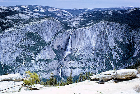 Yosemite Falls from Sentinel Dome - Yosemite National Park 01 Jun 1968 Yosemite Falls from Sentinel Dome - Yosemite National Park 01 Jun 1968