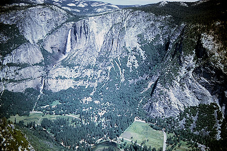 Yosemite Falls and Valley from Glacier Point - Yosemite National Park 01 Jun 1968 Yosemite Falls and Valley from Glacier Point - Yosemite National Park 01 Jun 1968