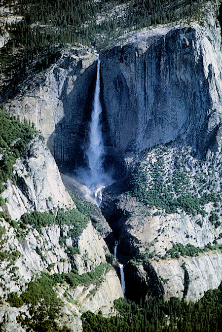 Yosemite Falls from Taft Point - Yosemite National Park 01 Jun 1968 Yosemite Falls from Taft Point - Yosemite National Park 01 Jun 1968
