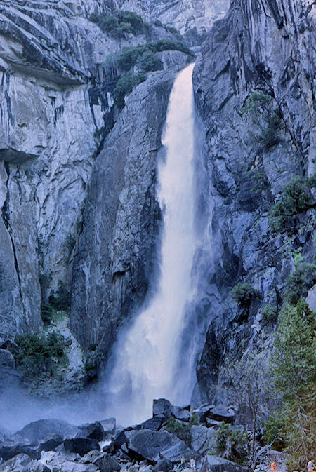 Lower Yosemite Falls - Yosemite National Park 01 Jun 1968 Lower Yosemite Falls - Yosemite National Park 01 Jun 1968