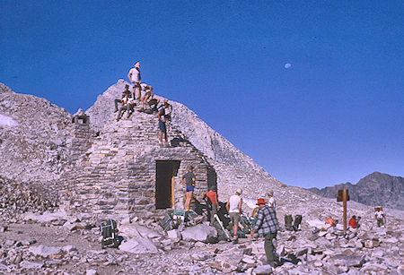 Muir Hut on Muir Pass - Kings Canyon National Park - 27 Aug 1964