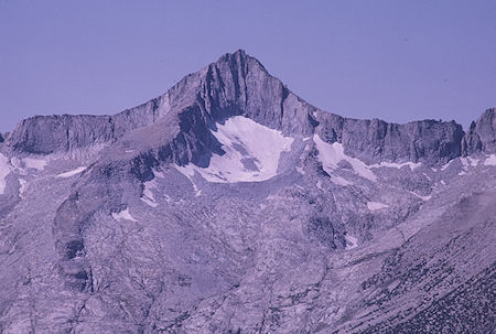 Mt. Brewer from top of Mt. Gould - Kings Canyon National Park 30 Aug 1970