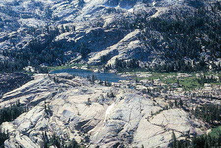 Easterly lake in Upper Relief Valley - Emigrant Wilderness 1994 Easterly lake in Upper Relief Valley - Emigrant Wilderness 1994