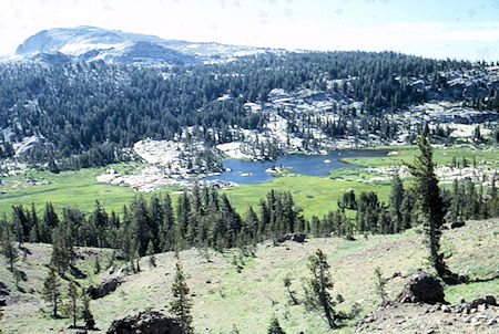 Granite Dome over westerly lake in Upper Relief Valley - Emigrant Wilderness 1994 Granite Dome over westerly lake in Upper Relief Valley - Emigrant Wilderness 1994