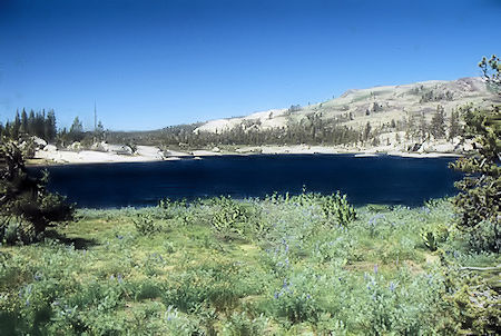 Looking east over easterly lake - Emigrant Wilderness 1994 Looking east over easterly lake - Emigrant Wilderness 1994