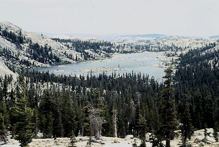 Long Lake from ridge - Emigrant Wilderness 1994 Long Lake from ridge - Emigrant Wilderness 1994