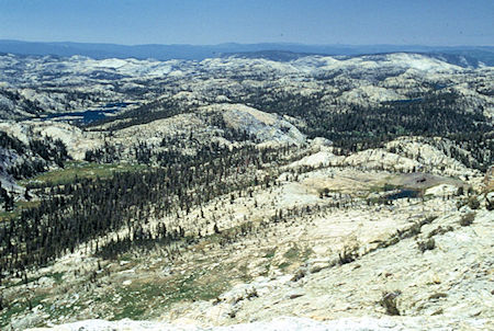 Long Lake and Pinto Lakes from Granite Dome - Emigrant Willderness 1994 Long Lake and Pinto Lakes from Granite Dome - Emigrant Willderness 1994