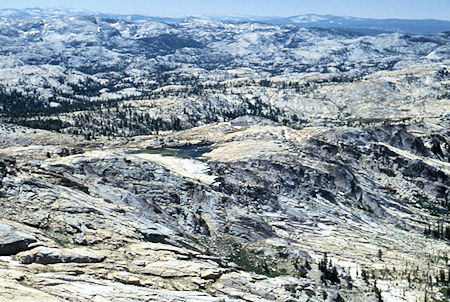 Wilson Meadow Lake from Granite Dome - Emigrant Willderness 1994 Wilson Meadow Lake from Granite Dome - Emigrant Willderness 1994