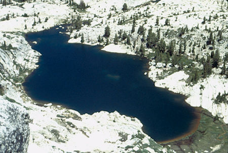 Ridge Lake from near Granite Dome - Emigrant Wilderness 1994 Ridge Lake from near Granite Dome - Emigrant Wilderness 1994