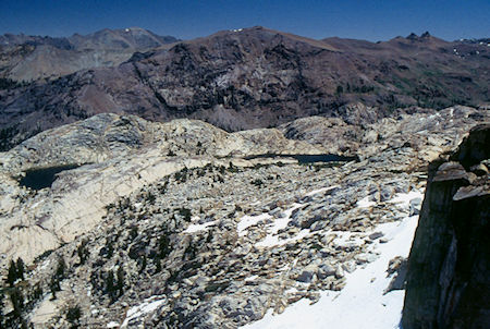Lewis Lakes and Relief Peak from near Granite Dome - Emigrant Wilderness 1994 Lewis Lakes and Relief Peak from near Granite Dome - Emigrant Wilderness 1994