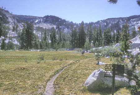 The trail from Smedberg Lake to Benson Pass - Yosemite National Park - 03 Sep 1964 The trail from Smedberg Lake to Benson Pass - Yosemite National Park - 03 Sep 1964