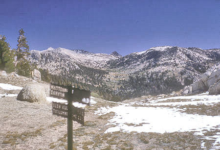 View toward Matterhorn Canyon from Benson Pass - Yosemite National Park - 03 Sep 1964