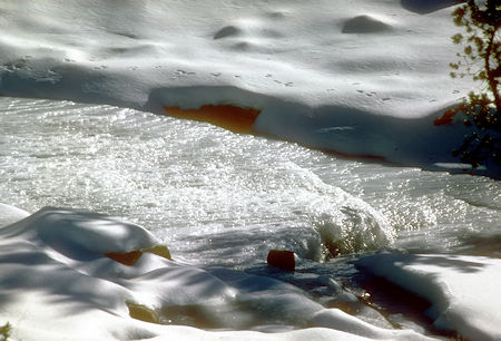 Ice flow near Sentinel Dome - Yosemite National Park - 02 Jan 1970