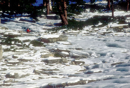 Ice flow near Sentinel Dome - Yosemite National Park - 02 Jan 1970