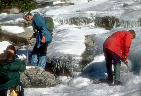 Ice flow near Sentinel Dome - Yosemite National Park - 02 Jan 1970