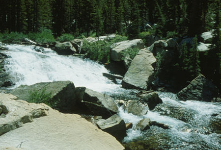 Lyell Fork Merced River - Yosemite National Park - Aug 1980