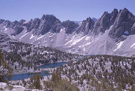 Kearsarge Lakes and Pinnacles - Kings Canyon National Park 24 Aug 1963 Kearsarge Lakes and Pinnacles - Kings Canyon National Park 24 Aug 1963