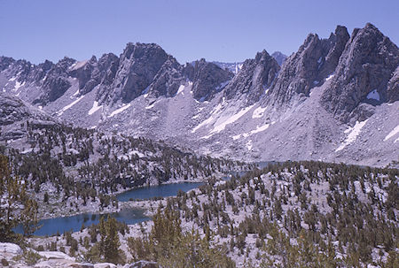 Kearsarge Lakes and Pinnacles - Kings Canyon National Park 24 Aug 1963