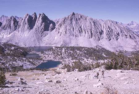 Kearsarge Pinnacles and Lakes<br>Kings Canyon National Park 06 Sep 1970 Kearsarge Pinnacles and Lakes<br>Kings Canyon National Park 06 Sep 1970