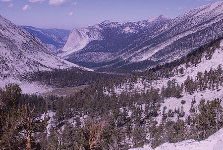 Charlotte Creek from Kearsarge Pass Trail - Kings Canyon National Park 29 Aug 1970